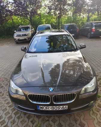 BMW Seria 5 cena 59900 przebieg: 216000, rok produkcji 2012 z Warszawa małe 497